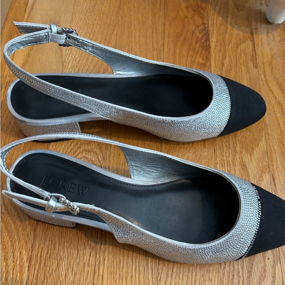 J.Crew Rhinestone Slingbacks - Picture 3 of 7